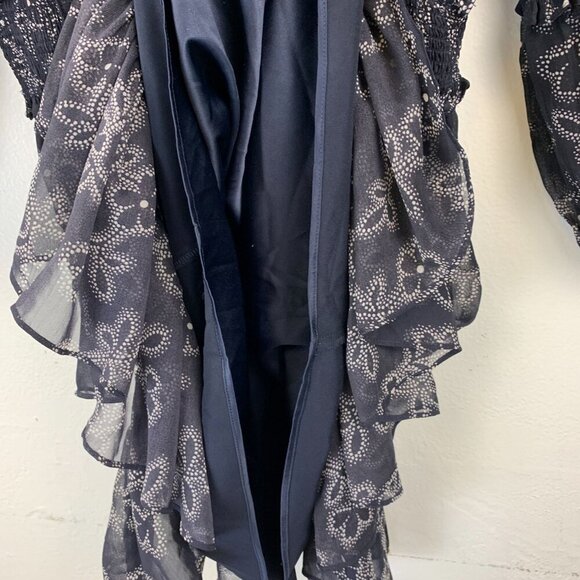 NWT Likely Rowe Floral Tie Neck Dress Size 4 - Picture 8 of 11